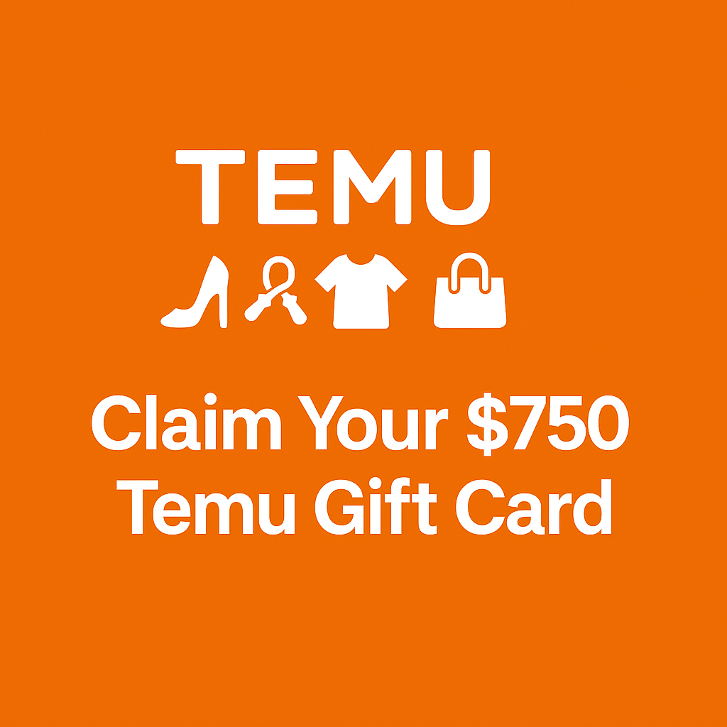 Temu Gift Card Promo