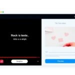 AI TikTok video generator interface showing text-to-video conversion process
