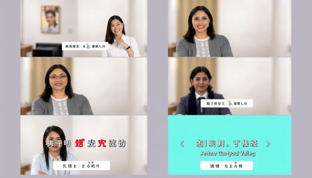 Multilingual marketing campaign created with AI TikTok video generator Multilingual marketing campaign created with AI TikTok video generator