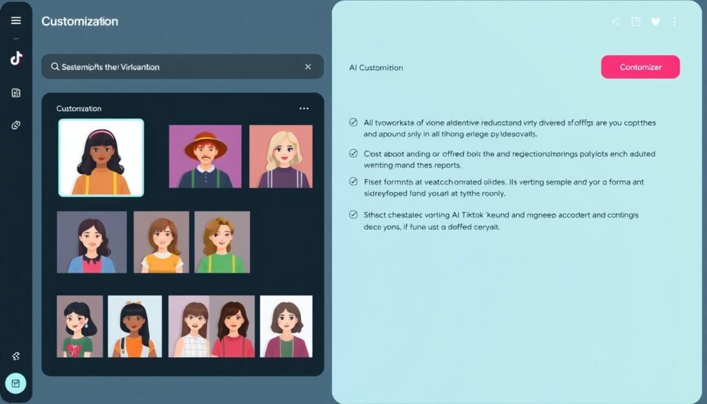 Synthesia AI TikTok video generator showing AI avatar customization Synthesia AI TikTok video generator showing AI avatar customization