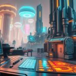 retro futurism ai art prompts