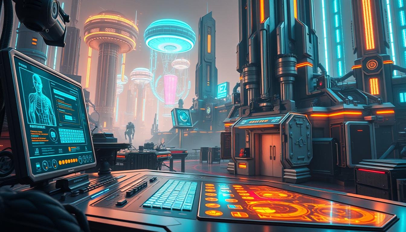 retro futurism ai art prompts